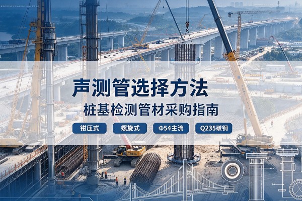 梁山声测管选型标准