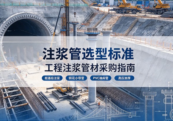 梁山注浆管选型标准
